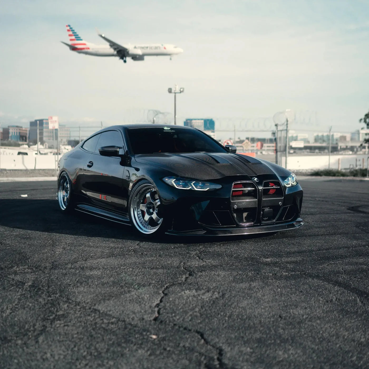 CSL Style Dry Carbon Front Kidney Grille BMW G80,82,83